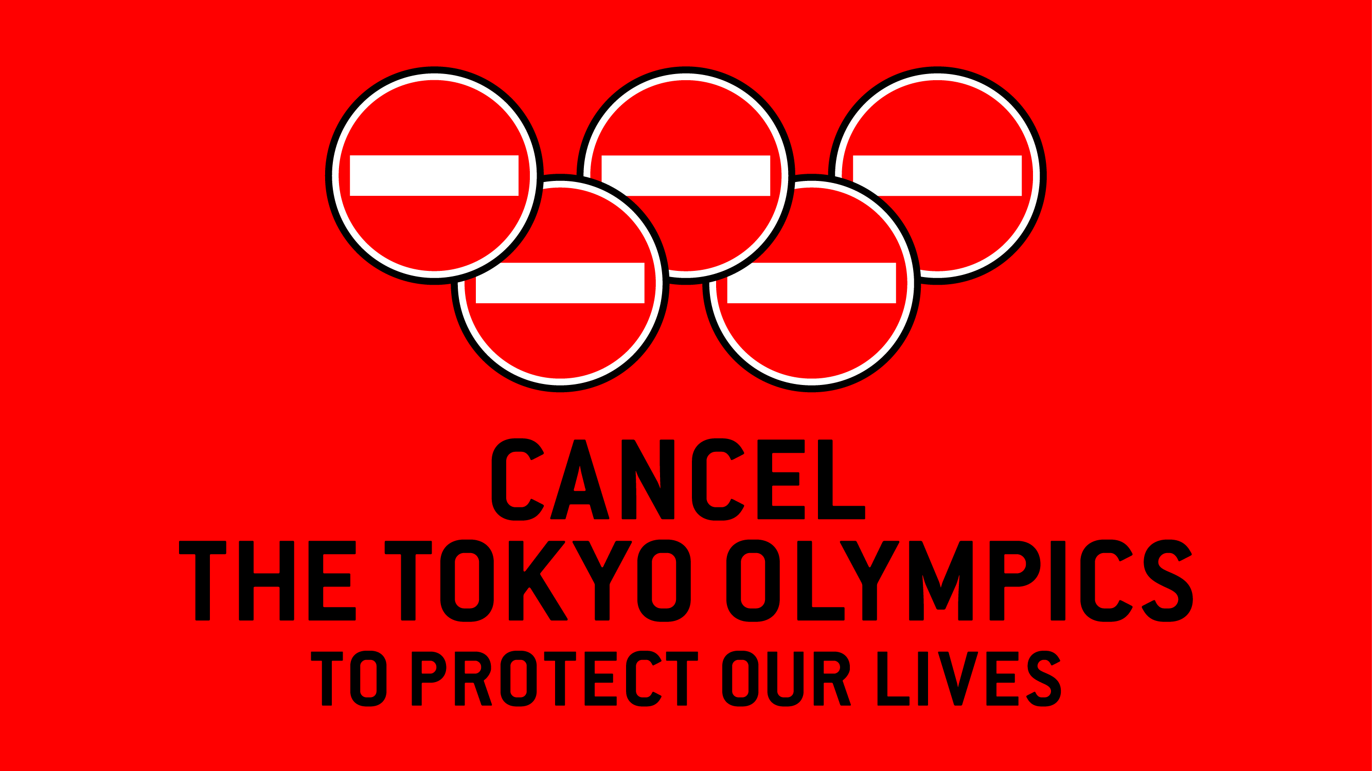 素材ダウンロード 東京五輪の開催中止を求めます 宇都宮けんじ公式サイト